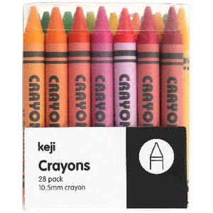 Keji Jumbo Crayons 28 Pack