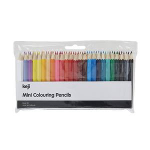 Keji Half Length Colour Pencils 50 Pack