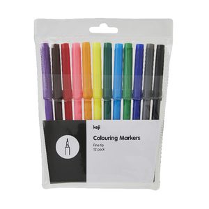 Keji Colouring Markers 12 Pack