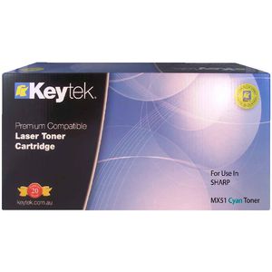 Sharp MX51 Toner Cartridge Cyan