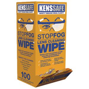 Optica Safety Glasses Lens Wipes 100 Pack