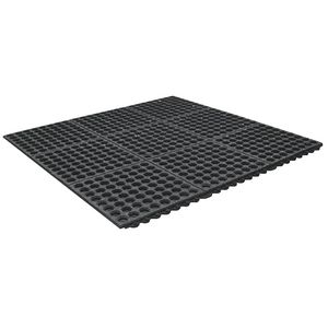 Mattek 900 x 900mm Modular Matt System with Grit Top Black