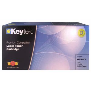 Keytek Alternate Lexmark 523 Toner Cartridge Black