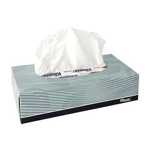 Kleenex Executive 2 Ply Facial Tissues 100 Sheet Box