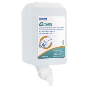 Kimcare Antibacterial Instant Skin Cleanser 1L 6 Pack