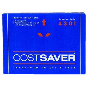 Costsaver Interfold Toilet Tissue