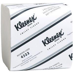 Kleenex Executive Soft Interleaved Toilet Paper 250 Sheet