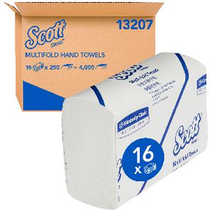 Scott Multifold Hand Towel 16 Pack