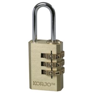Korjo Travel Combilock Combination Padlock