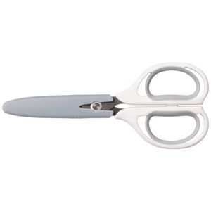 Kokuyo Non Stick Blade Scissors 7" White