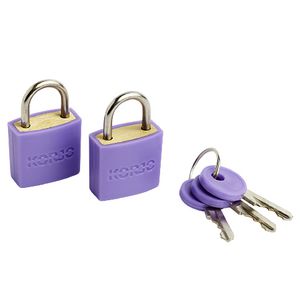 Korjo Colourful Luggage Locks 2 Pack