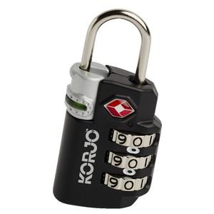 Korjo Travel TSA Luggage Lock with Indicator