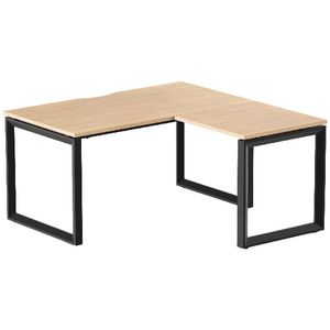 Stilford Professional Workstation 1500mm Black/Oak