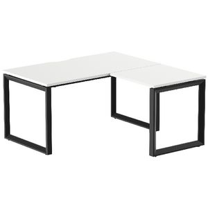Stilford Professional Workstation 1500mm Black/White