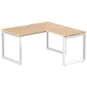 Stilford Professional Workstation 1500mm White/Oak