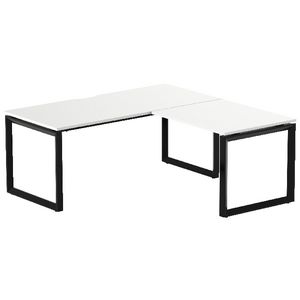 Stilford Professional Workstation 1800mm Black/White