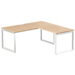 Stilford Professional Workstation 1800mm White/Oak