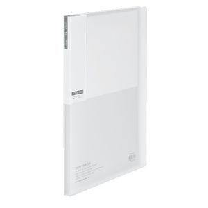 Kokuyo Bi-Color A4 Display Book 20 Pocket Fixed Clear