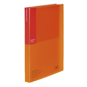 Kokuyo Bi-Color A4 Display Book 40 Pocket Fixed Orange