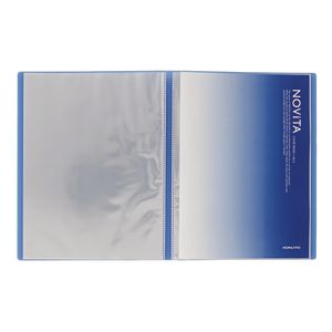 Kokuyo Display Book A4 NOViTA 20 Pocket Blue