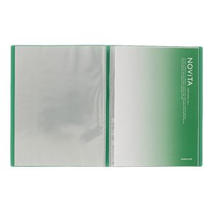 Kokuyo Display Book A4 NOViTA 20 Pocket Green