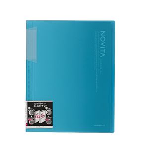 Kokuyo Display Book A4 NOViTA 20 Pocket Light Blue