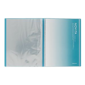 Kokuyo Display Book A4 NOViTA 20 Pocket Light Blue