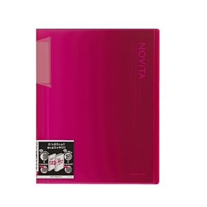 Kokuyo Display Book A4 NOViTA 20 Pocket Pink