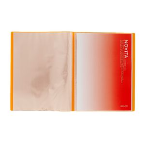 Kokuyo Display Book A4 NOViTA 20 Pocket Yellow
