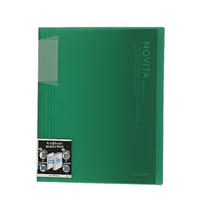 Kokuyo Display Book A4 NOViTA 40 Pocket Green