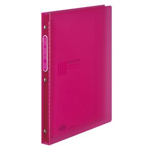 Kokuyo Color Tag Display Book A4 30 Pocket Refillable Pink