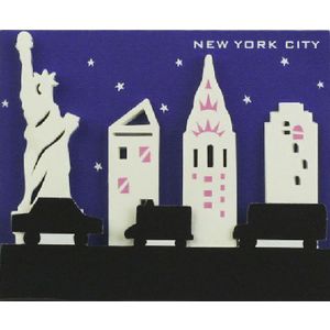 Little B Decorative Tabs New York 4 pack