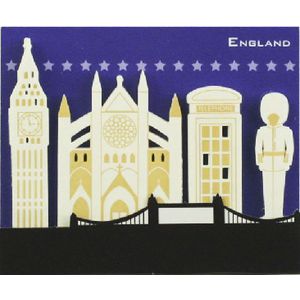 Little B Decorative Tabs England 4 pack
