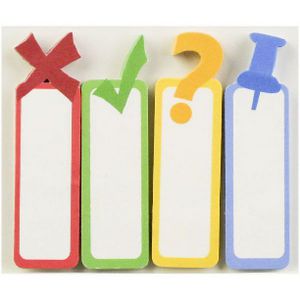 Little B Decorative Tabs Punctuations 4 Pack