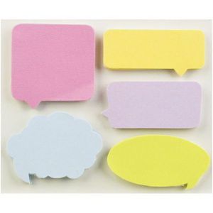 Little B Decorative Tabs, Captions 5 Pack