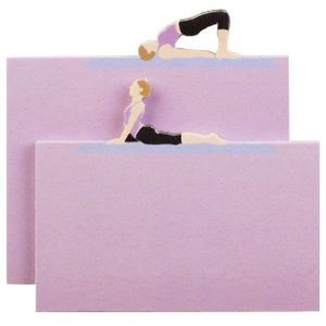 Little B Decorative Note Pad Yoga 2 Pack