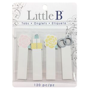 Little B Decorative Tabs 4 Pack Wedding