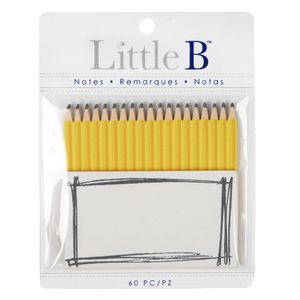 Little B Decorative Notes Pencils 2 Pack