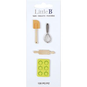 Little B Decorative Tabs Baking 4 Pack