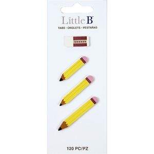 Little B Decorative Tabs School 4 Pack