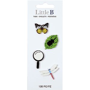 Little B Decorative Tabs Nature 4 Pack