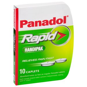 Panadol Caplets Handipack 10 Pack