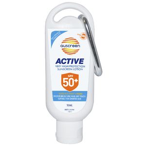 Auscreen SPF50+ Active Sunscreen Lotion 50mL