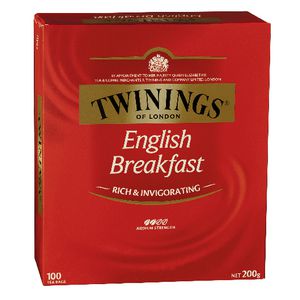 Twinings English Breakfast Tea Bags 100 Pack