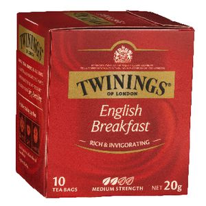 Twinings English Breakfast Tea Bags 10 Pack