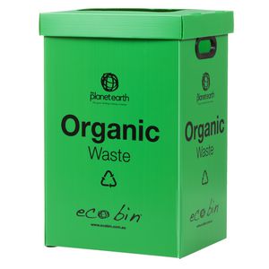 Eco Organic Waste Bin 60L Green