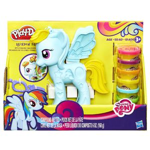 Play-Doh Rainbow Dash Style Salon