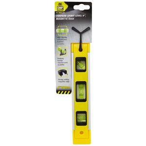 Gripwell Magnetic Torpedo Spirit Level 9"