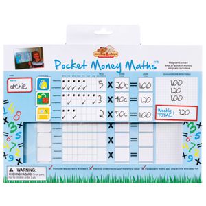 Monkey & Chops Pocket Money Maths Chart