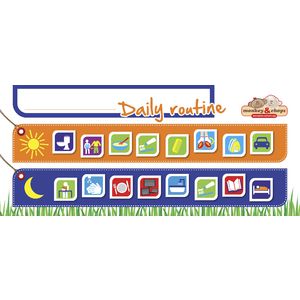 Monkey and Chops Daily Routine Chart